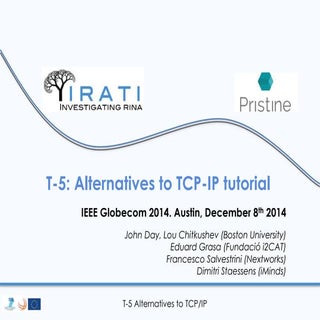 RINA Tutorial @ IEEE Globecom 2014