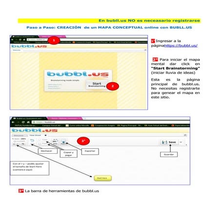 Tutorial.bubbl.us mapaconceptual-online