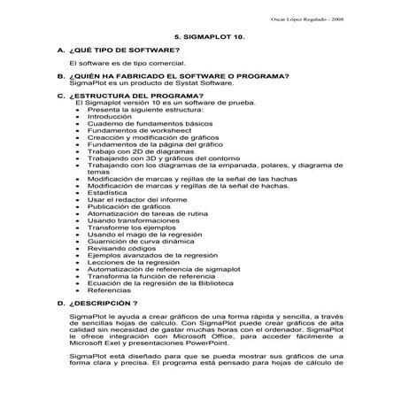 Tutorial De Sigmaplot