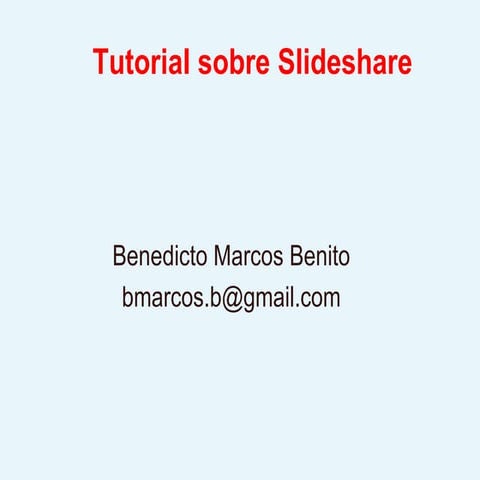 Tutorial De Slideshare