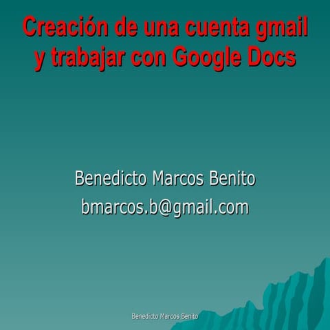 Tutorial sobre gmail y google docs