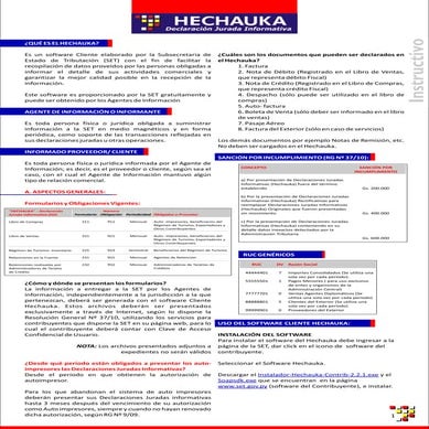 Tutorial - manual de hechauka - Paraguay