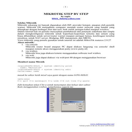 Tutorial mikrotik-step-by-step(1)