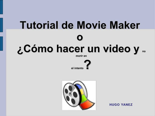 Tutorial movie-maker