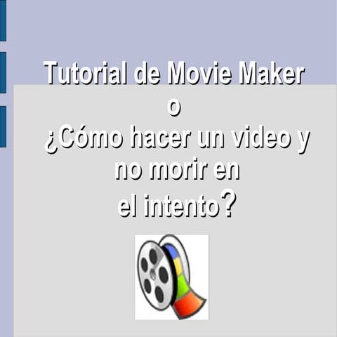 Tutorial Movie Maker