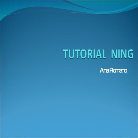 TUTORIAL  NING.ppt