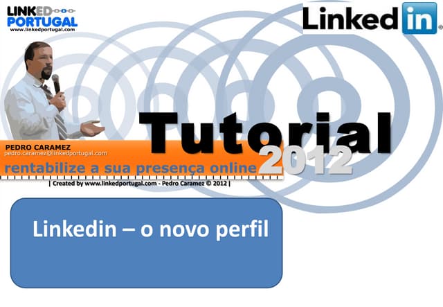 Tutorial Novo Perfil linkedin