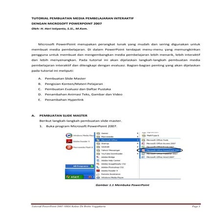 Tutorial pembuatan-media-pembelajaran-interaktif-dengan-powerpoin tx