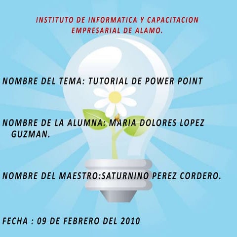 tutorial de power point
