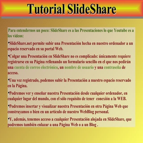 Tutorial SlideShare
