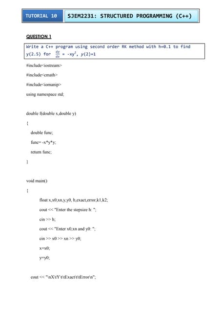 C++ TUTORIAL 3 | PDF