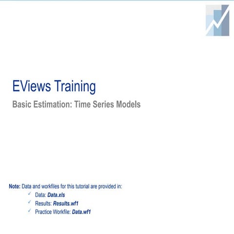 Practical Examples using Eviews.ppt