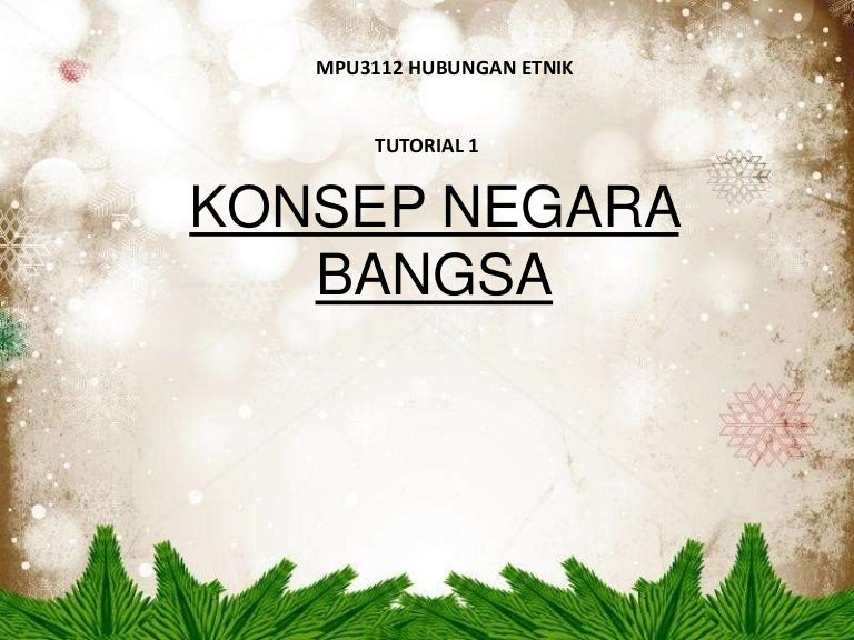 konsep negara bangsa