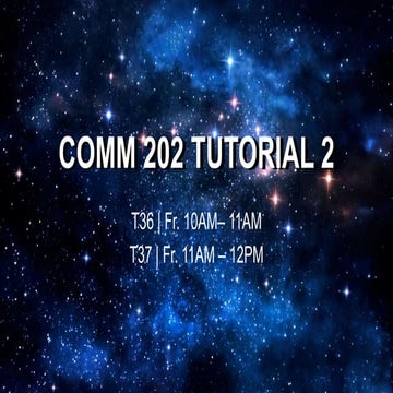 Tutorial 2