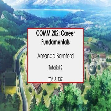 Tutorial 2 - Amanda (T36 & T37)