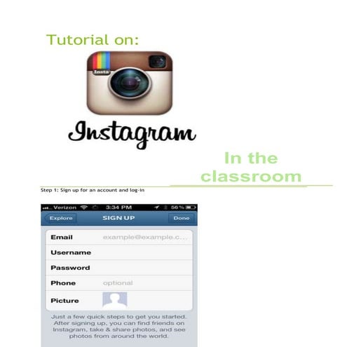 Tutorial%20on%20 instagram