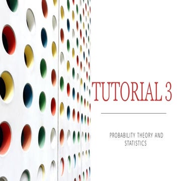 Comprehensive Tutorial on Probability Theory and Statistics with ...