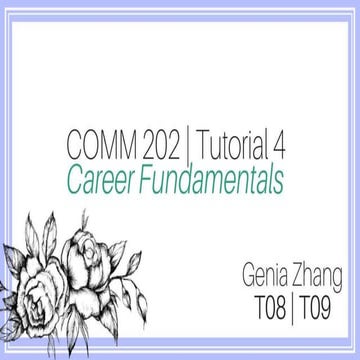 Genia Zhang Tutorial 4