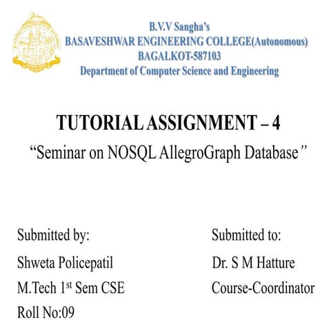 Tutorial4 | PPT