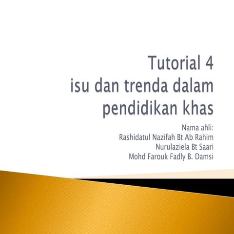 Tutorial 4 isu n trenda