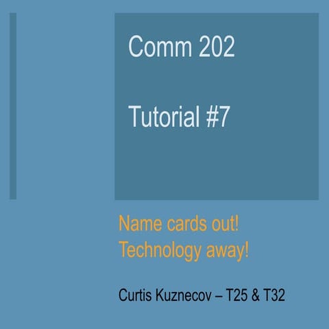 Tutorial 7   curtis semester 2