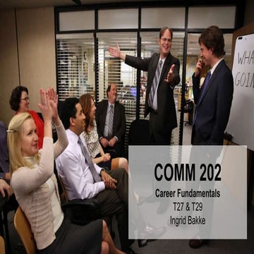 COMM 202 - Tutorial 7 - Resume & Cover Letter Activity