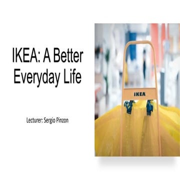 Scm of ikea | PPTX