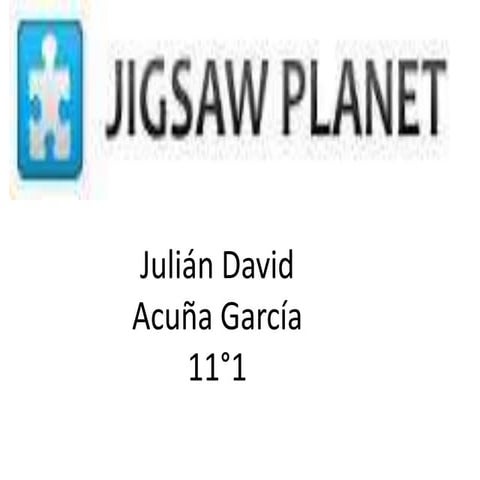 Tutorial jigsaw planet | PPTX