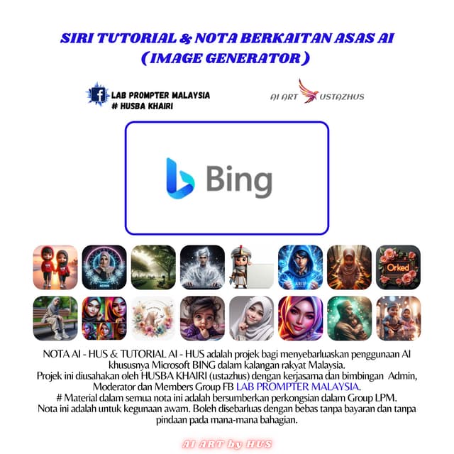 TUTORIAL AI - HUS & KOLEKSI CONTOH PROMPT UNTUK AI IMAGE GENERATOR.pdf