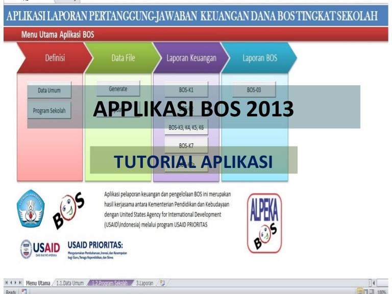 Tutorial Aplikasi Keuangan Bos