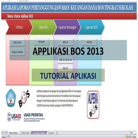 Tutorial Aplikasi Keuangn BOS 