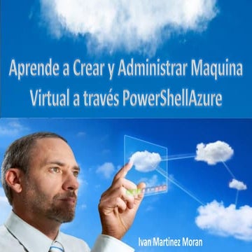 Aprende a Crear y Administrar VM en PowerShell Azure | PDF