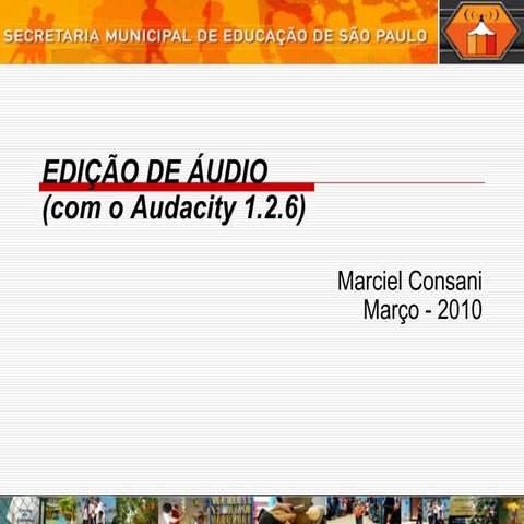 Tutorial basico audacity_1_2_6 | PPT