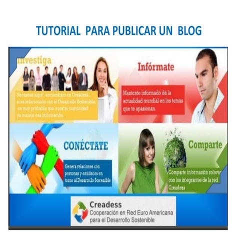 Tutorial blog creadess
