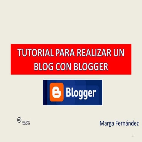 Tutorial blogger | PPT