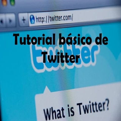 Manual básico de twitter | PDF