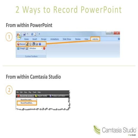 Tutorial Camtasia 8
