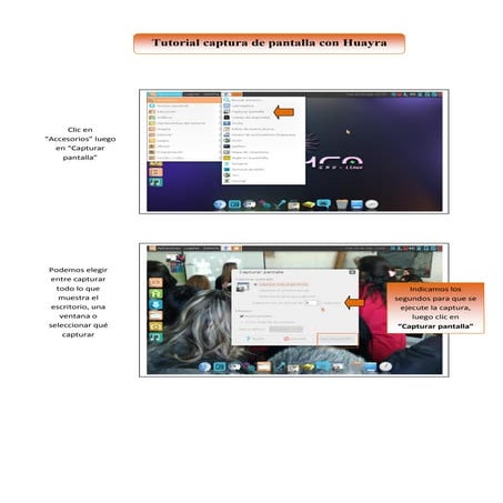 Tutorial captura de pantalla