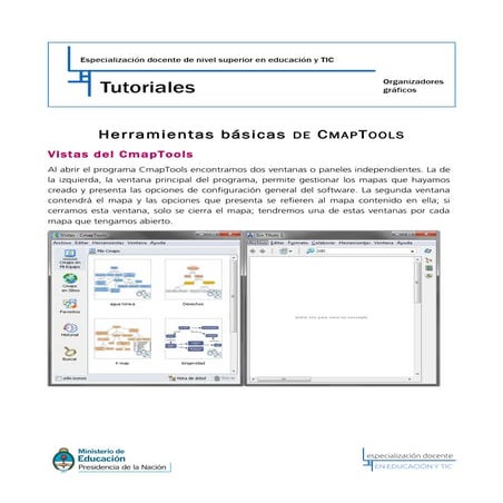 Tutorial cmap herramientas basicas | PDF
