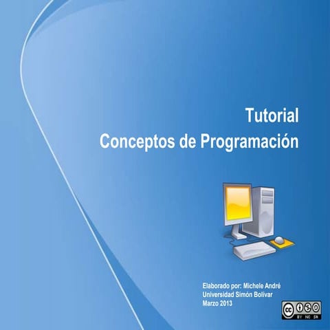 Tutorial conceptos programacion