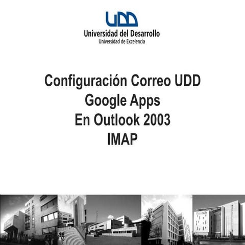 Tutorial configuracion outlook 2003 imap