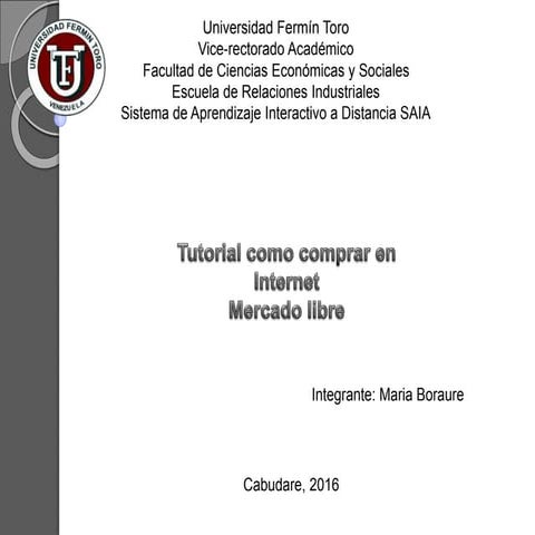 Tutorial de compra electronica