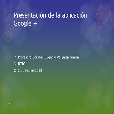 Tutorial de google+