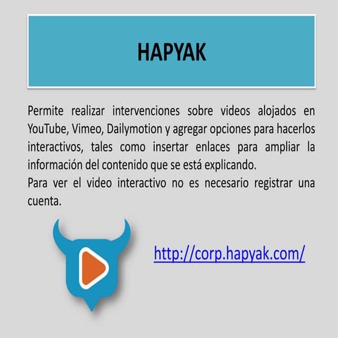 Tutorial de Hapyak
