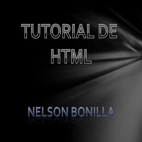 Tutorial de html