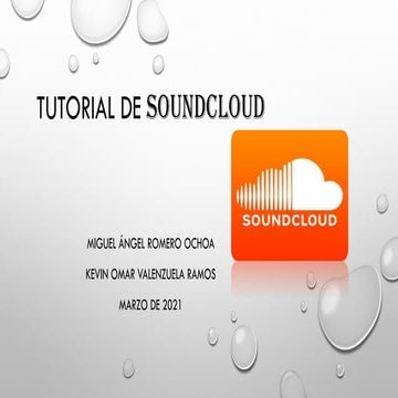 Tutorial de sound cloud