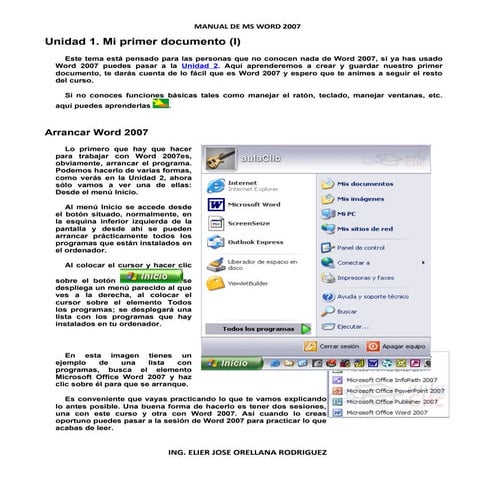Tutorial de word 2007 aulaclic
