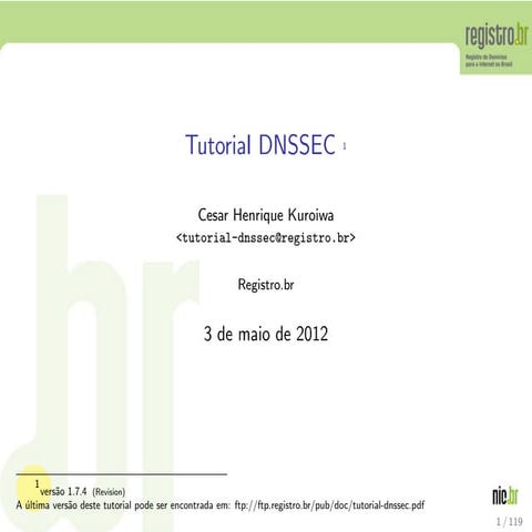 Tutorial dnssec201205