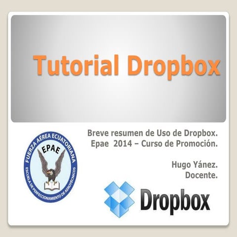 Tutorial Dropbox
