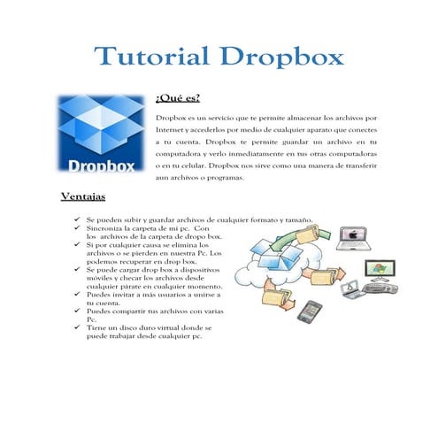 Que es dropbox | DOCX